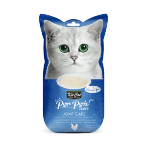 Kitcat Purr Puree Plus + Joint Care Chicken 4x15grs