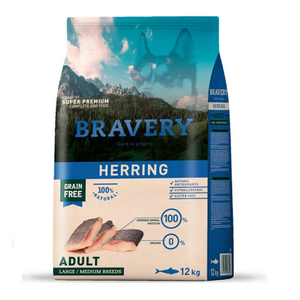 Bravery  Herring Adulto Large/Medium Breeds 12 Kg
