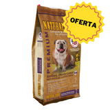 Natural Food Perro Adulto Esterilizado, Control de Obesidad 15 Kg