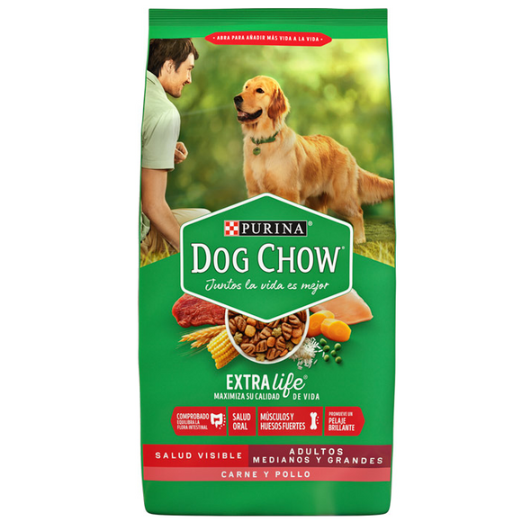 Dog Chow Adulto Raza Mediana y Grande 18 Kg