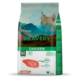 Bravery Chicken Kitten 2 Kg