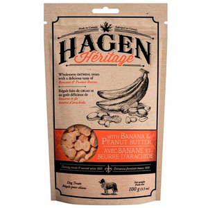 Hagen Heritage Snack Banana y Mantequilla de Maní 100 gr