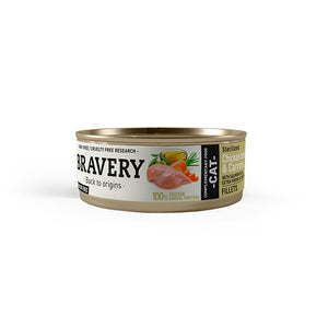 Bravery Chicken & Carrots (with salmon oil & extra virgin olive oil) STERILIZED 70 gr