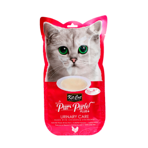 Kitcat Purr Puree Plus + Urinary Care  Chicken 4x15grs