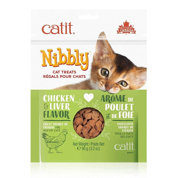 Catit Nibbly Snack Hígado de Pollo, 90 gr