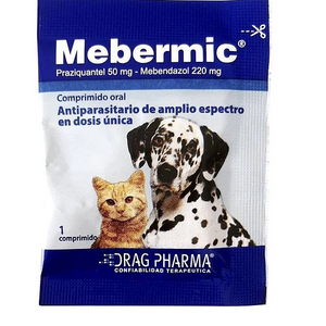 Mebermic, 1 comprimido