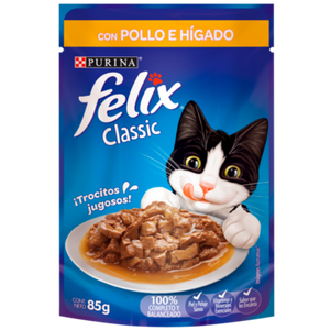 Félix Classic con Pollo e Hígado 85 gr